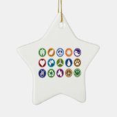 De Symbolen van Eco Keramisch Ornament (Rechts)