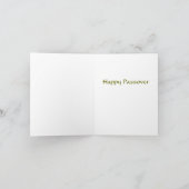 De Symbolen van Pesach Feestdagen Kaart (Binnen)