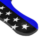 De symbolische Amerikaanse vlag met een blauwe lij Snijplank (Hoek)