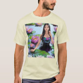 De symbolische betekenis van waterlelie - t-shirt (Voorkant)