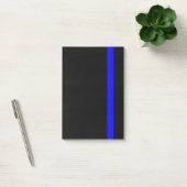De symbolische dun blauwe lijn Verticaal Post-it® Notes (Kantoor)
