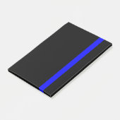 De symbolische dun blauwe lijn Verticaal Post-it® Notes (Schuin)