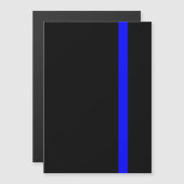 De symbolische dun blauwe lijn Verticale stijl (Voorkant / Achterkant)