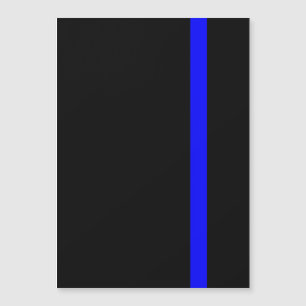 De symbolische dun blauwe lijn Verticale stijl