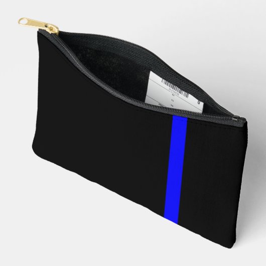 De symbolische dun blauwe lijn Verticale stijl Etui (Open)