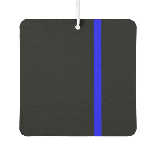De symbolische dun blauwe lijn Verticale stijl Luchtverfrisser (Voorkant)