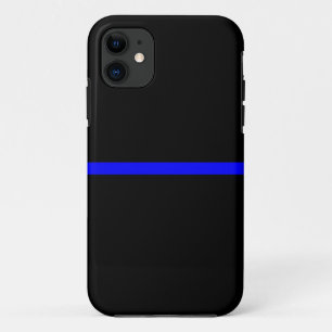 De symbolische dun blauwe lijnverklaring Case-Mate iPhone case