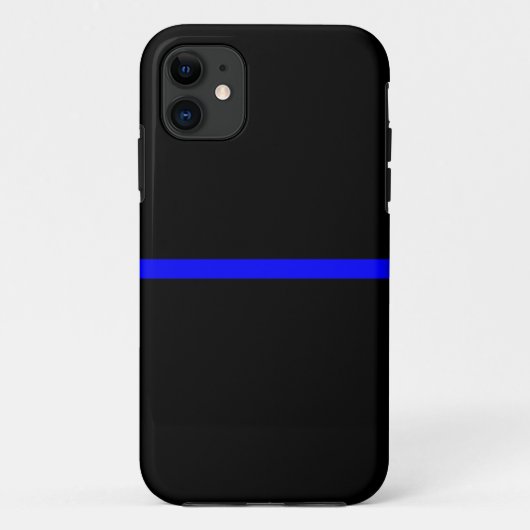 De symbolische dun blauwe lijnverklaring Case-Mate iPhone case (Achterkant)