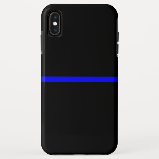 De symbolische dun blauwe lijnverklaring Case-Mate iPhone case (Achterkant)