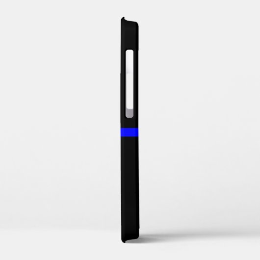 De symbolische dun blauwe lijnverklaring Case-Mate iPhone case (Achterkant / Links)