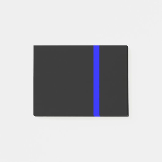 De symbolische Dunne Verticaal van Blue Line Post-it® Notes (Voorkant)