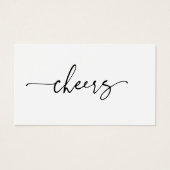 De symbolische kaart B613 van de Drink van het kaa (Voorkant)