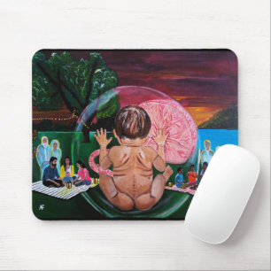 De Symfonie van Ziels Schilderij door Alfred Fox Muismat