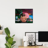 De Symfonie van Ziels Schilderij door Alfred Fox Poster (Thuiskantoor)