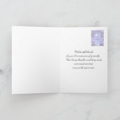 De Sympathie of de Dood van seringen dankt u Bedankkaart (Binnen)