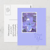 De Sympathie of de Dood van seringen dankt u Briefkaart (Voorkant / Achterkant)