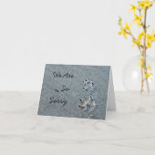 De Sympathie van de hond Kaart (Gele Bloem)