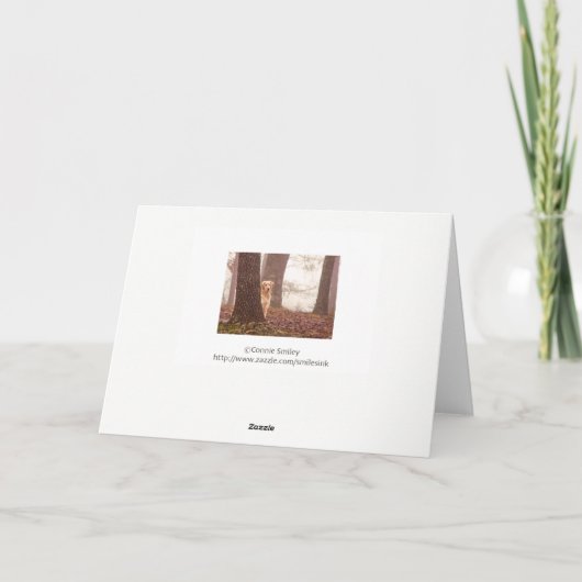 De Sympathie van het huisdier Kaart (Achterkant)