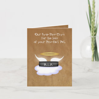 De Sympathie van het huisdier Kaart