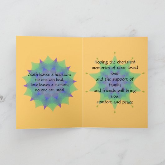 De sympathiekaart van Seaglass Kaart (Binnen)