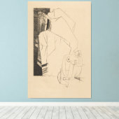 De Synagoge Canvas Afdruk (Insitu (Houten vloer))