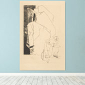 De Synagoge Canvas Afdruk (Insitu (Houten vloer))