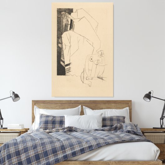 De Synagoge Canvas Afdruk (Insitu (Slaapkamer))