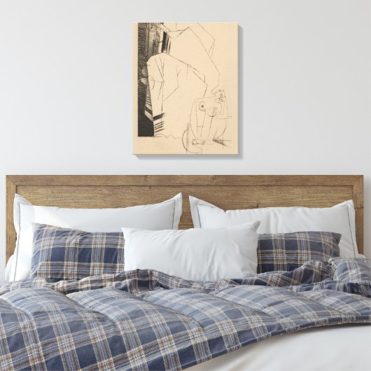 De Synagoge Canvas Afdruk (Insitu (Slaapkamer))