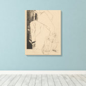 De Synagoge Canvas Afdruk (Insitu (Houten vloer))