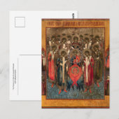 De Synaxis van Aartsengel Michael Geselecteerde He Briefkaart (Voorkant / Achterkant)