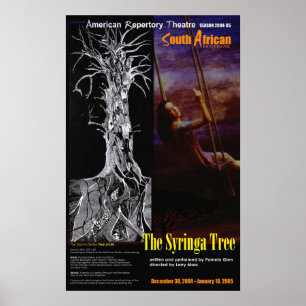 DE SYRINGA TREE POSTER