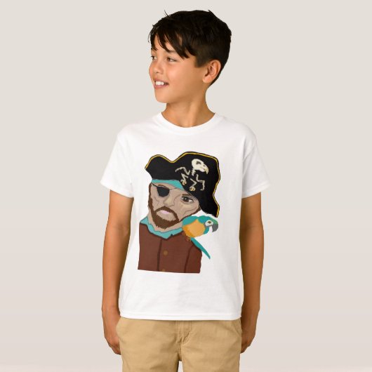 De 🏴 ☠️ t-shirt (Voorkant volledig)