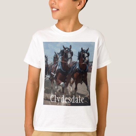 De T-shirt van Clydesdale van Childs (Voorkant)