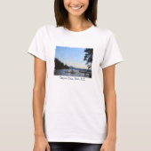 De T-shirt van Dames "Sooke" (Voorkant)