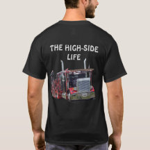 DE T-SHIRT VAN DE AUTO HAULIN MET EEN HOOG LEVEN