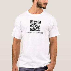 De T-shirt van de Code van het filiaal QR