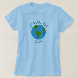 De T-shirt van de Dag van de aarde