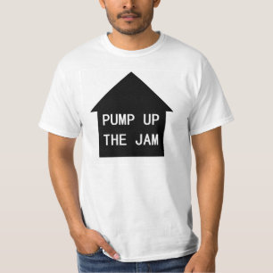 De T-Shirt van de jamreplica omhoog pompen
