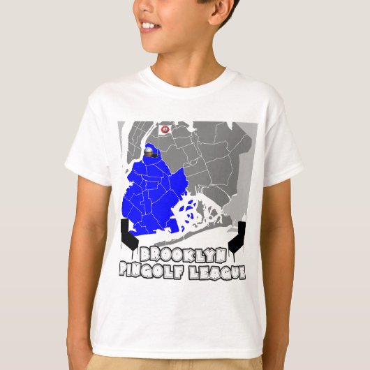 De T-shirt van de Jeugd van de Liga van Brooklyn (Voorkant)
