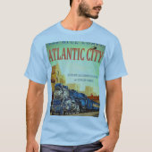 De T-shirt van de Mannen van de blauwe komeet (Voorkant)