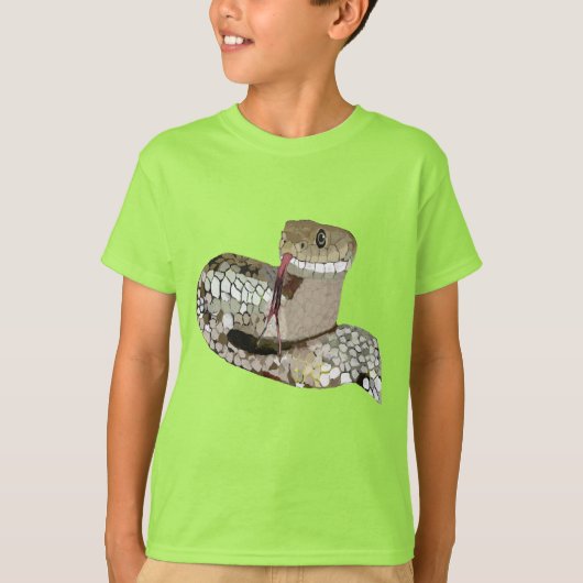 De T-Shirt van de slang personaliseren (Voorkant)