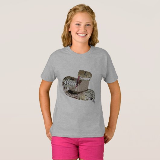 De T-Shirt van de slang personaliseren (Voorkant volledig)