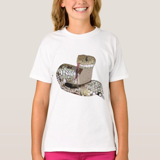 De T-Shirt van de slang personaliseren (Voorkant)