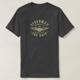 De T-shirt van de SPEEDWAYBAAN van BONNEVILLE van