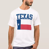 De T-shirt van de Vlag van de Staat van Texas (Voorkant)