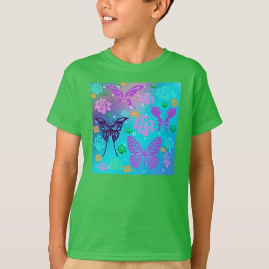 De T-shirt van de vlinder (Voorkant)
