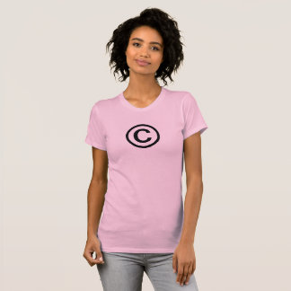 De t-shirt van de Vrouwen van het Symbool van