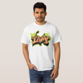De T-shirt van Graffiti Paintball van Livan (Voorkant volledig)
