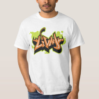 De T-shirt van Graffiti Paintball van Livan