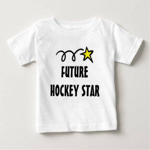 De t-shirt van het baby met grappig citaat -
